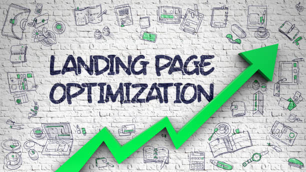What is a landing page on a website?