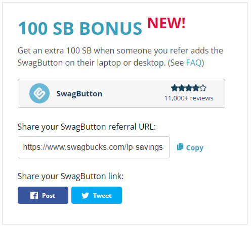 100 SB Bonus
