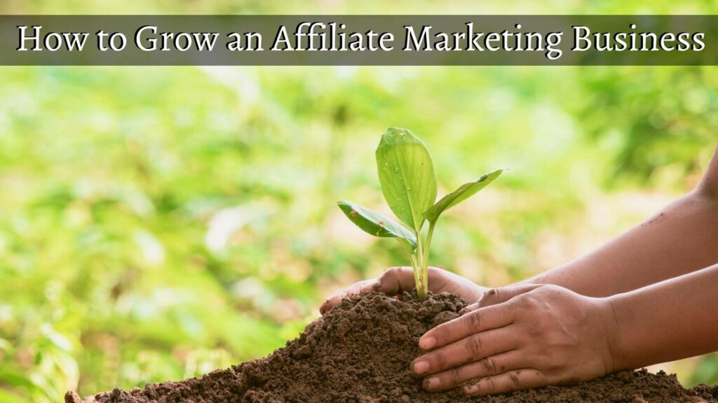 How to Grow an Affiliate Marketing Business 1