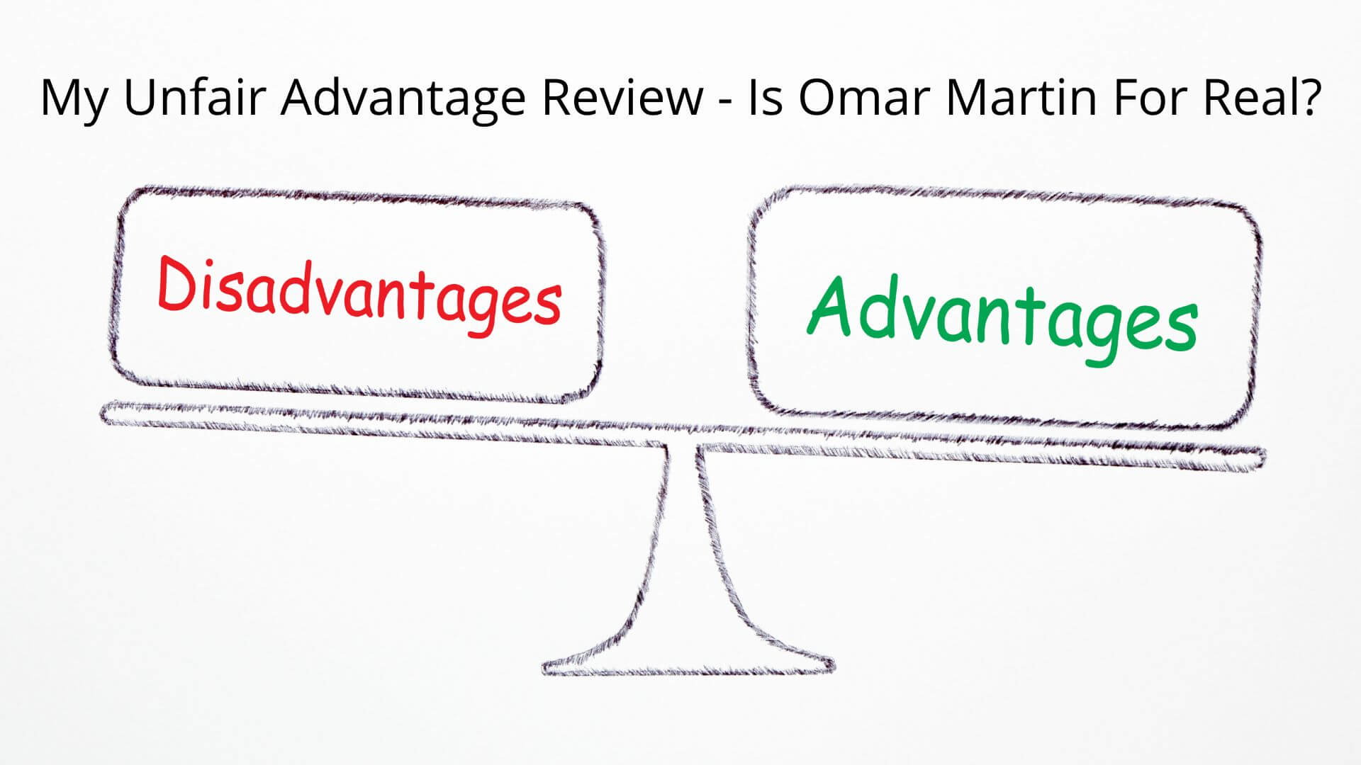 My Unfair Advantage Review – Is Omar Martin For Real?