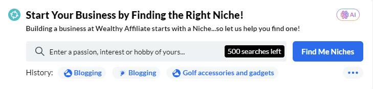 Niche Finder Tool